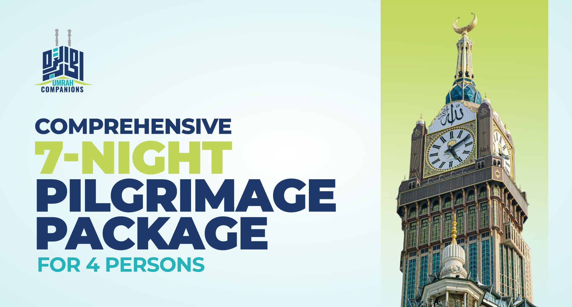 Comprehensive 7-Night Pilgrimage Package for 4 Persons